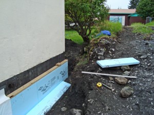 ditch-east4 The ditch and insulation